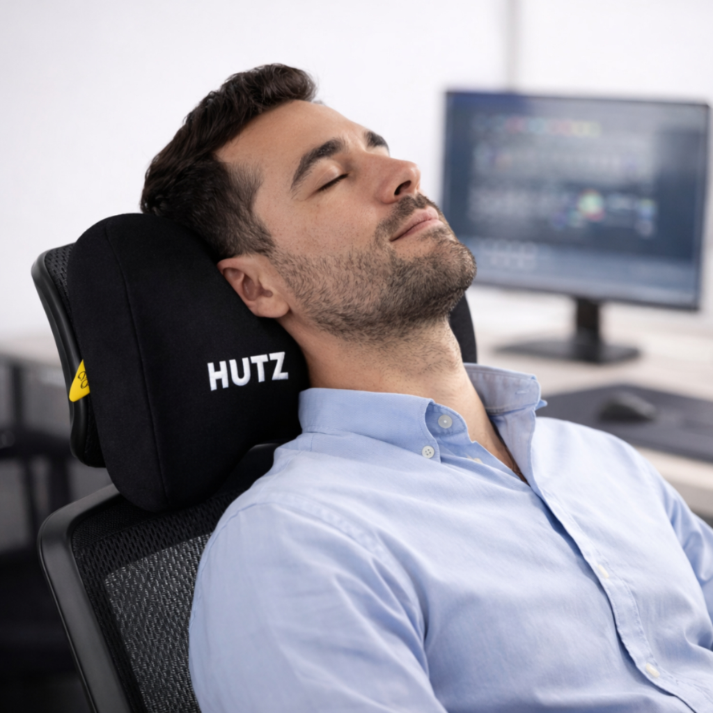 Almofada Encosto de Proteção Para Pescoço de Cabeça Bancos Cadeira Gamer Carro Automotivo Ergonômico