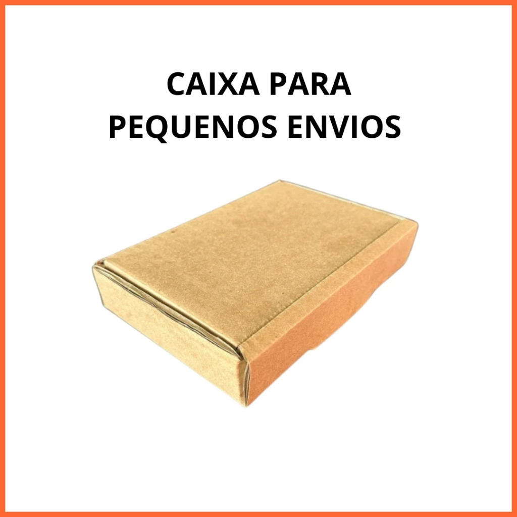 Caixa de papelão 16x11x3cm - mini envios, ideal para correios pac mini sedex