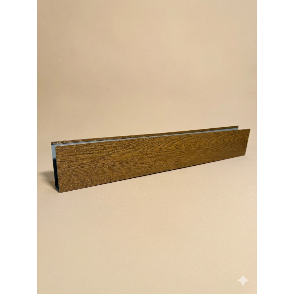 Salva Protetor de Porta com 3,5cm de espessura Metal com Pintura Amadeirada Não Enferruja em Oferta na Shopee