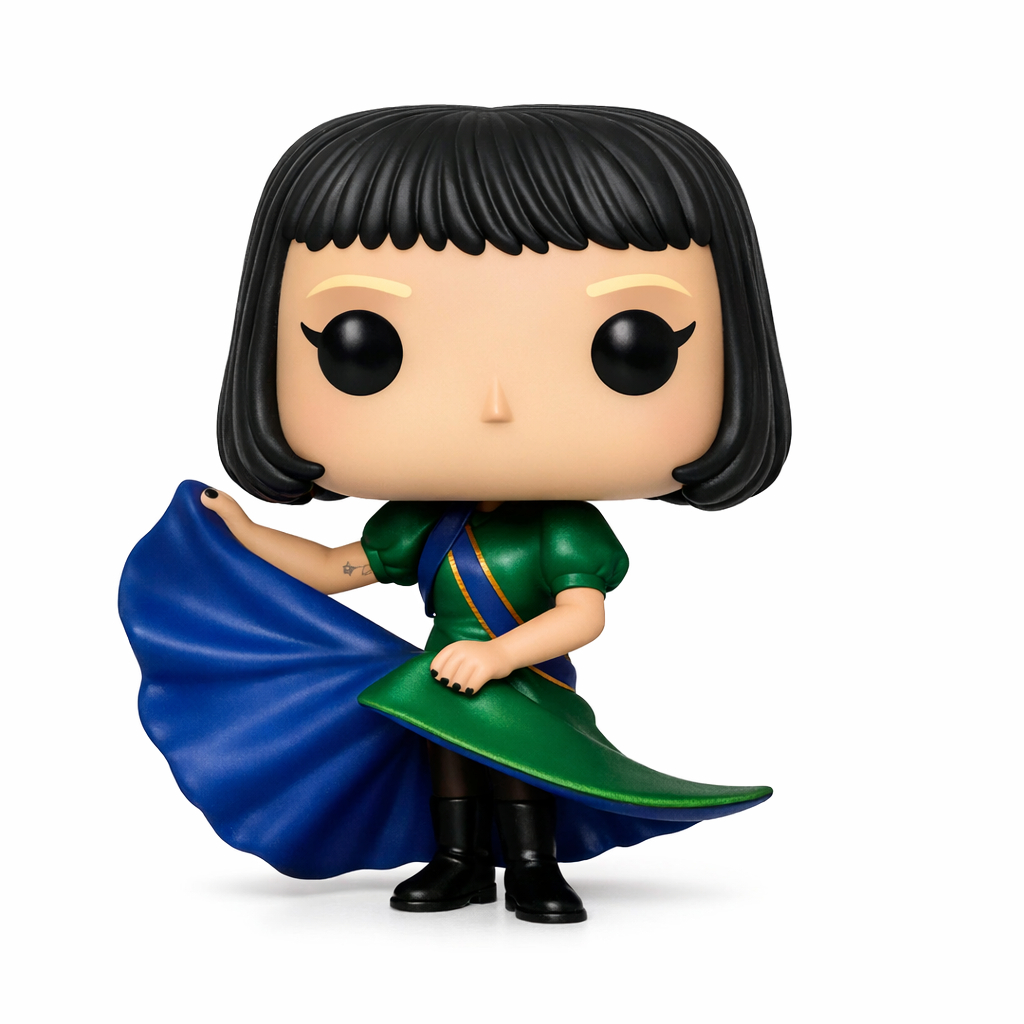 Lady Gaga | Brasil | Escultura customizada | Action Figure Artesanal 3D em Oferta na Shopee