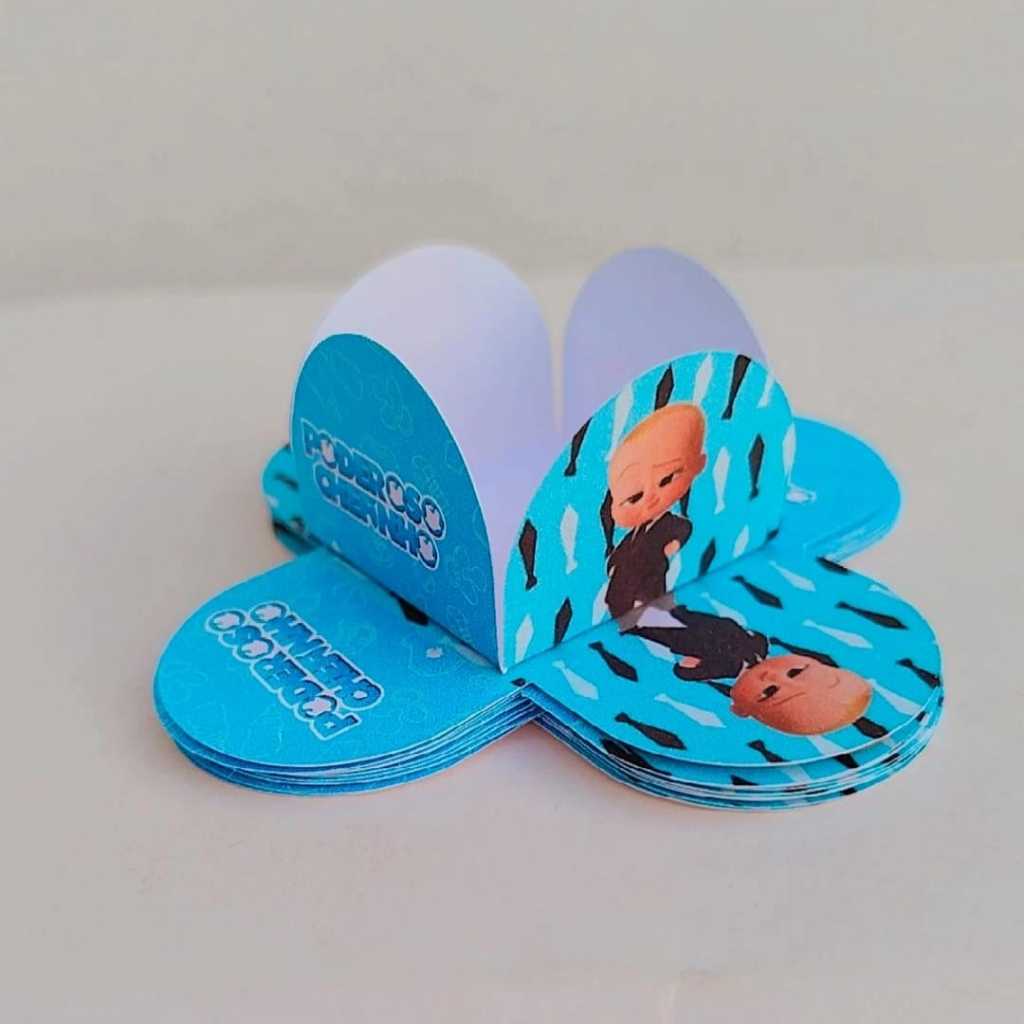100 Forminhas para Doces Personalizadas 4 Pétalas PODEROSO CHEFINHO Infantil Aniversário Lembrancinha Brigadeiro
