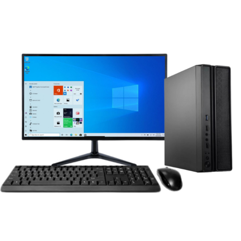 Pc Slim completo Intel Core I5 / 16gb De Ram/ SSD 1TB/Wifi / usb 3.0/ Monitor 19'' + Nfe