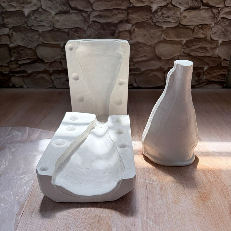 Molde Silicone Com Capa de Gesso Nossa Senhora Aparecida 20CM