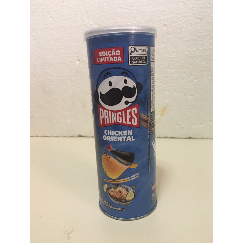 Lata vazia batata Pringles edição limitada