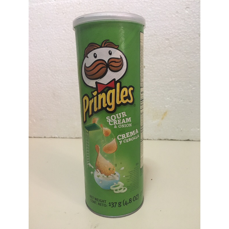 Lata vazia batata Pringles importada coleção
