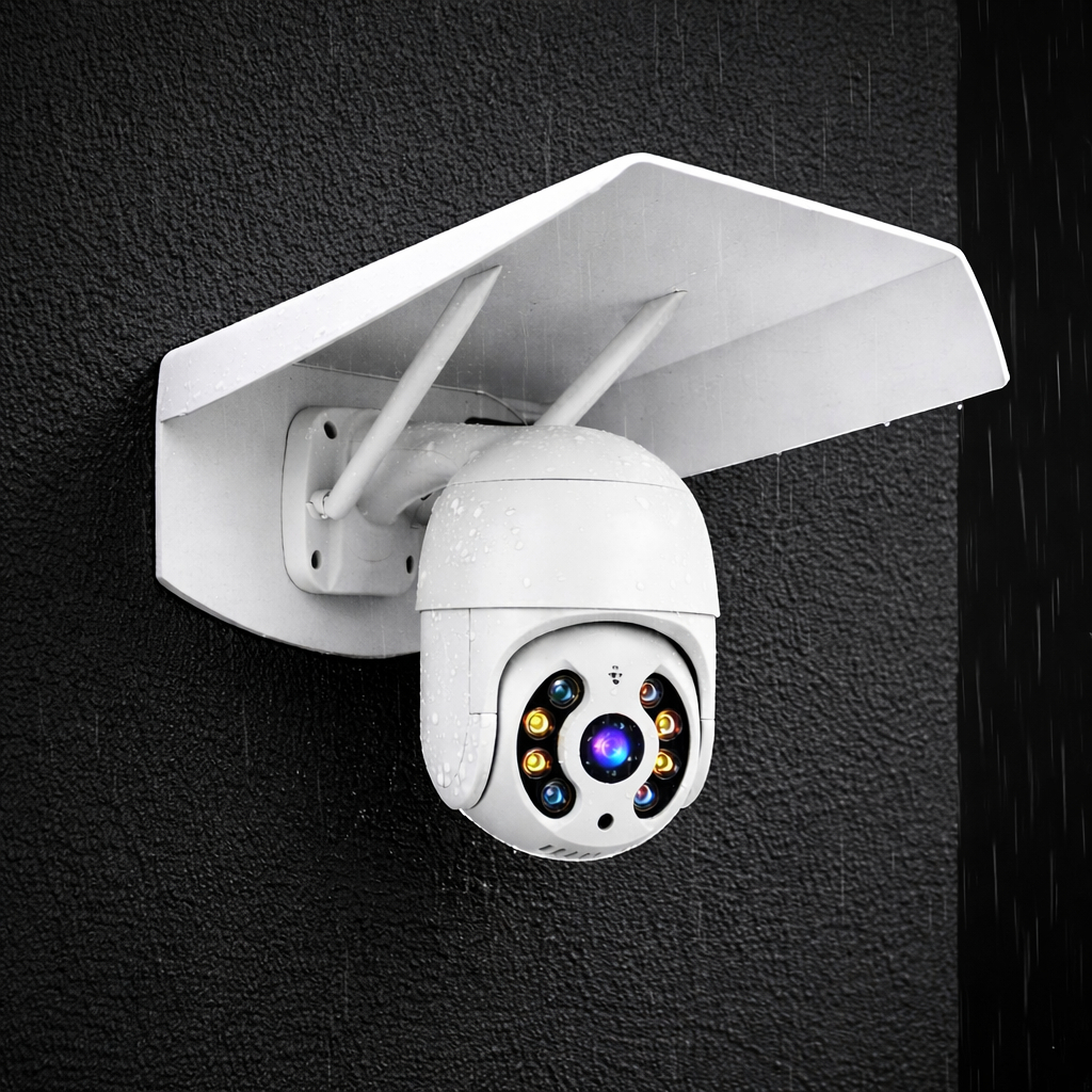 Protetor Câmeras De Segurança Residencial Wifi Universal Branco em Oferta na Shopee