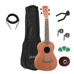 Ukulele Strinberg Uk06cmgs Concert Eletrico Com capa+acessorio