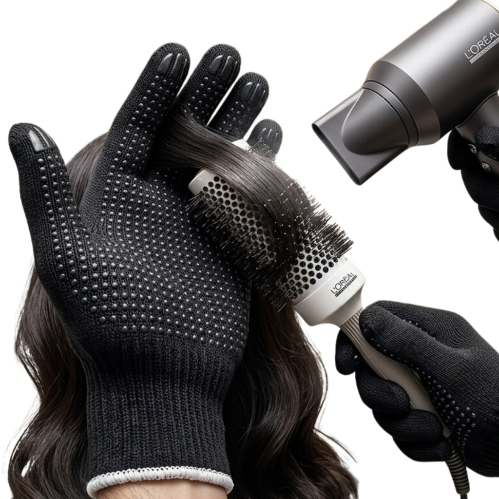 Luva P/ Salão Para Fonte De Calor Chapa/secador/babyliss/Tesoura ponta Profissional