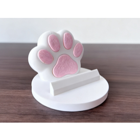 Suporte para Celular Formato Pata de Gato – Porta Smartphone Fofo e Decorativo 🐾📱