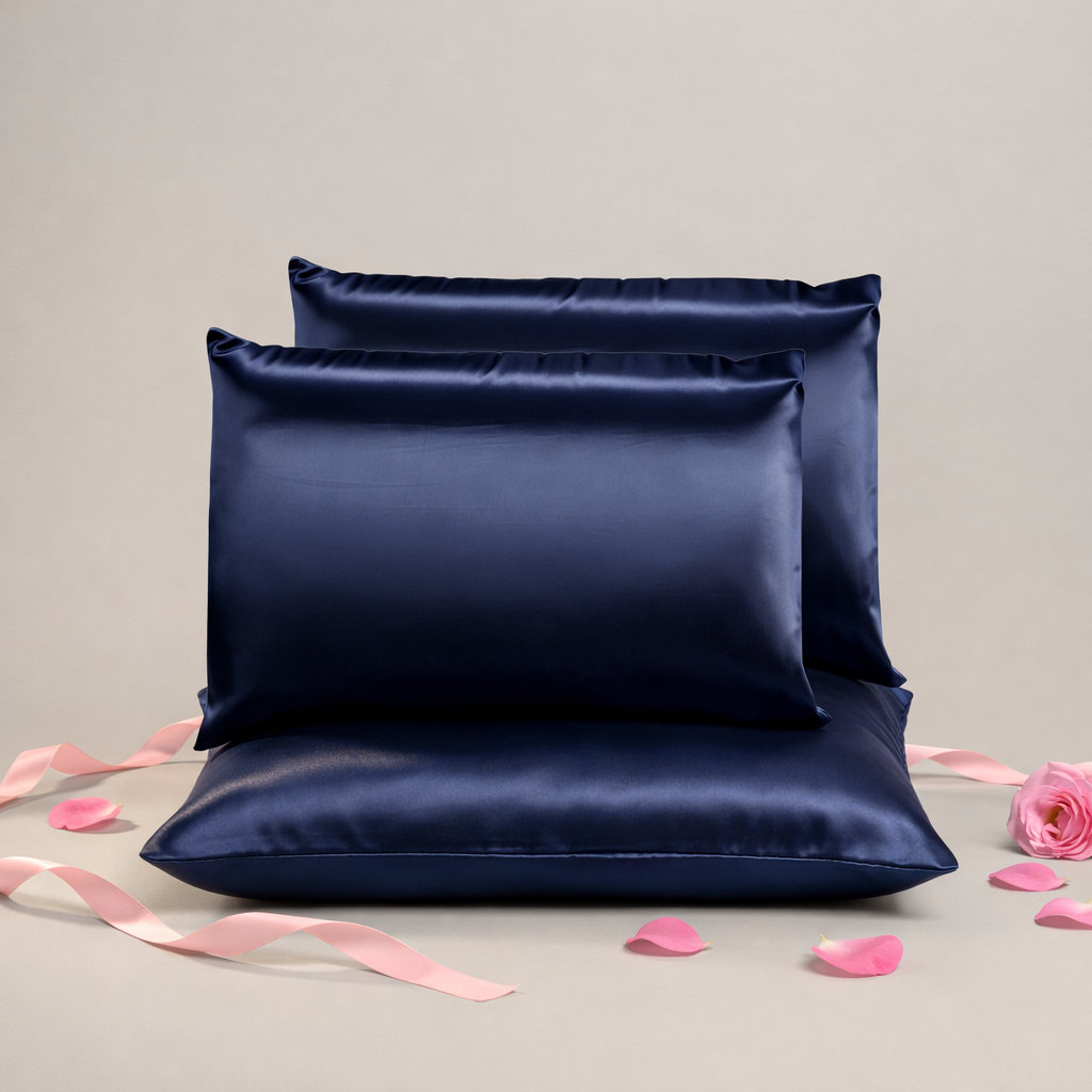 Kit 02 Fronhas de Cetim Antifrizz 50x70 Diversas Cores