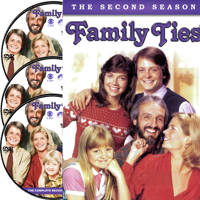 DVD - Série Caras e Caretas Segunda Temporada / Family Ties Series Clássica anos 80 em dvd