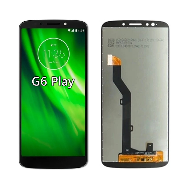 Tela Frontal Display Touch Lcd Compatível Moto G6 Play Sem Aro