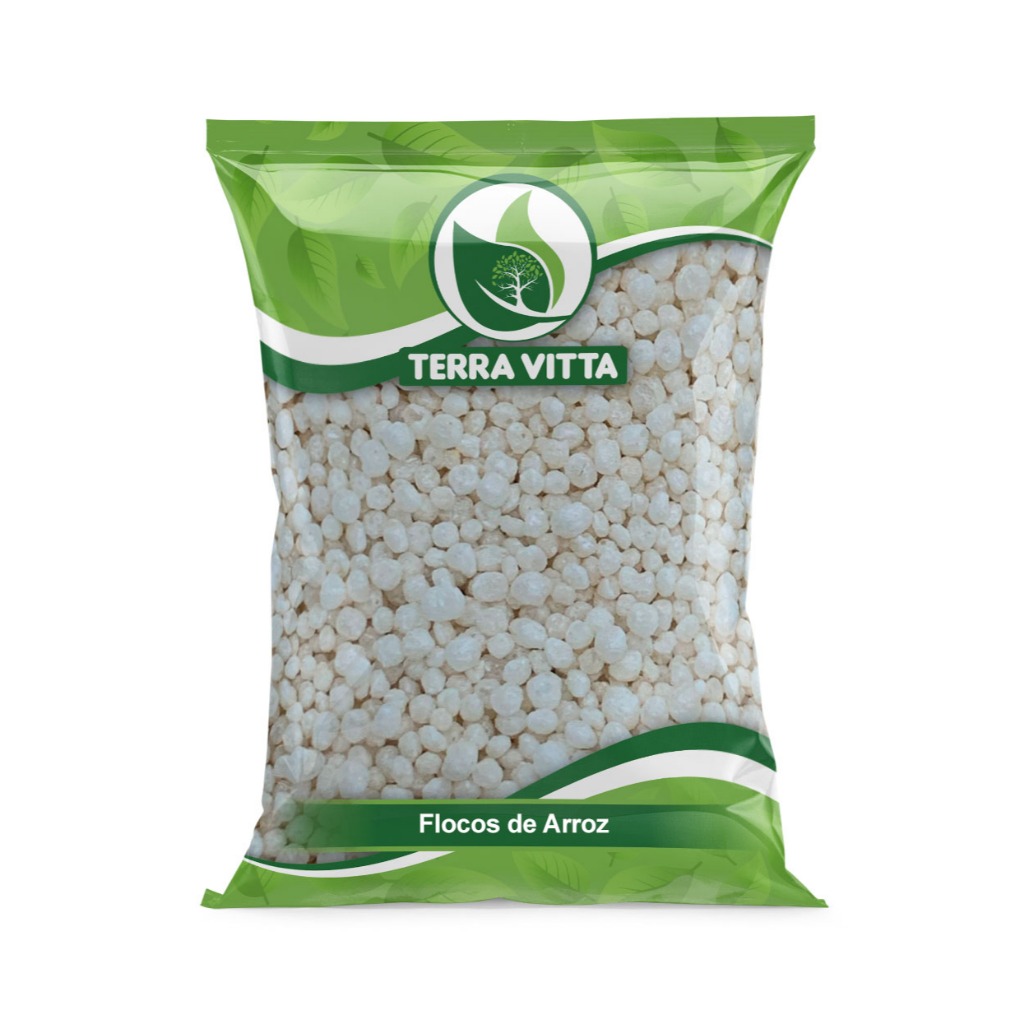 Flocos de Arroz Sem Açúcar Premium em Oferta na Shopee