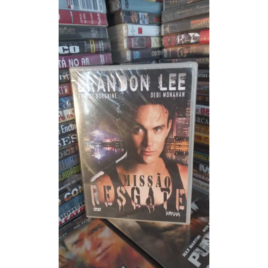 DVD ( Lacrado) Missão Resgate - Brandon Lee (Original Lacrado) ernest Borgine Debi Monahan