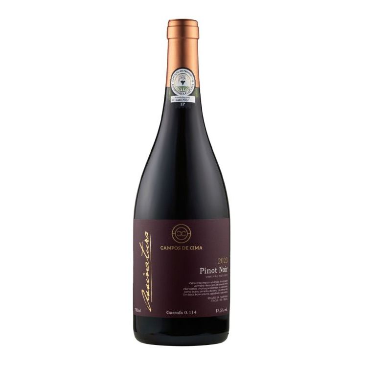 Vinho Pinot Noir Assinatura 2023 Campos de Cima 750ml | Tinto Elegante