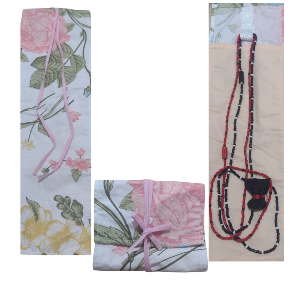 Detalhes do Estojo Saco Porta Guias Bolsa Estampado e liso  Porta Guia para Umbanda Candomble ref03