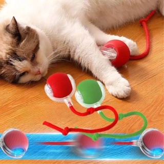 Bola Brinquedos De Rolamento Automático Cauda Do Falso Recarregável Bola Inteligente Gato Interativo em Oferta na Shopee