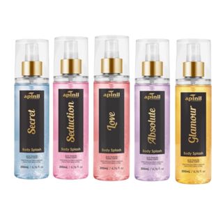 Body Splash Apinil de Brilho 200ml – Perfume Corporal Feminino com Brilho em Oferta na Shopee