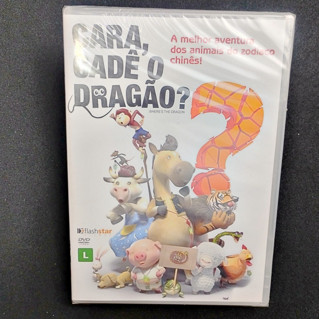 DVD - Cara, Cadê o Dragão? (Long zai na li) LACRADO