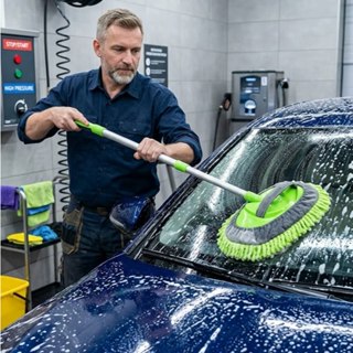 Esfregão Lavador De Carro, Uso Geral Escova Escova De Limpeza, Super Absorvente em Oferta na Shopee