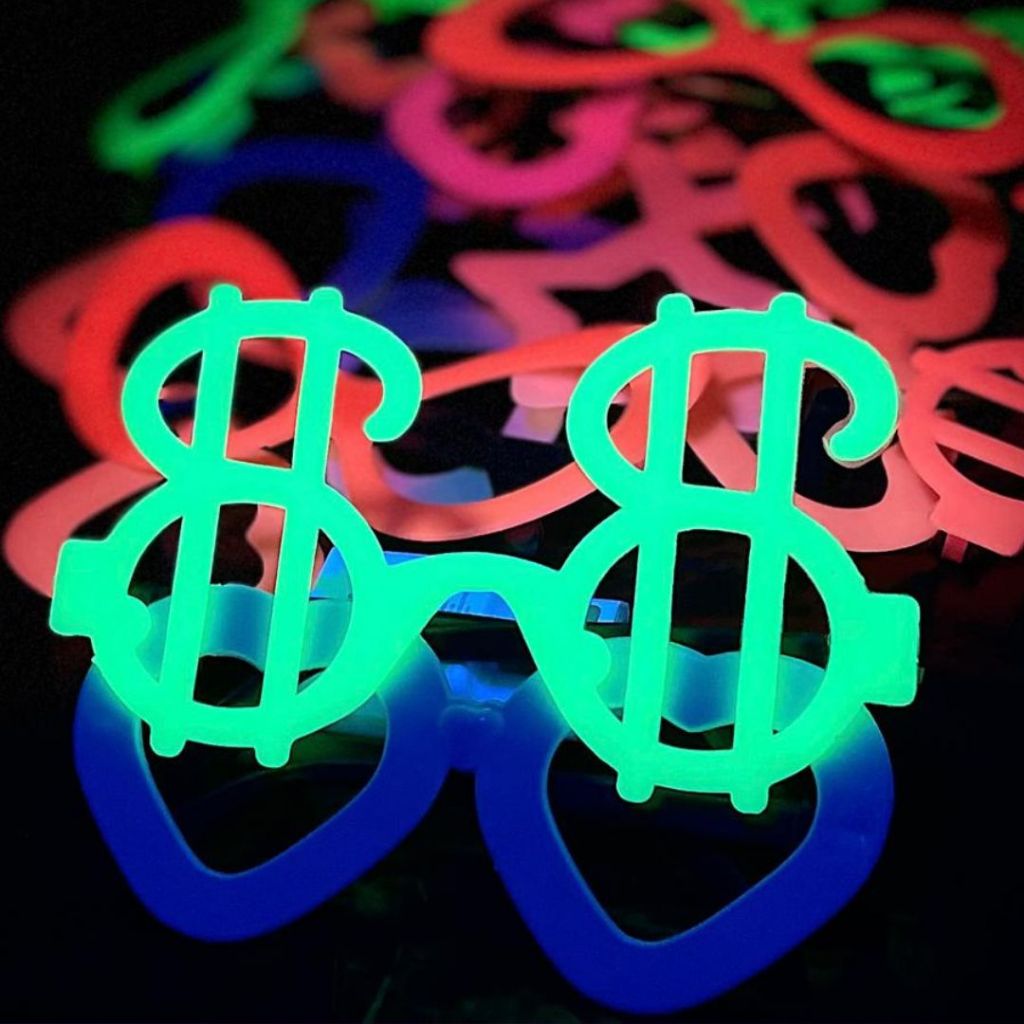 Óculos Neon Sortidos Divertidos Para Festa Balada Casamento Aniversario Animação Confraternização