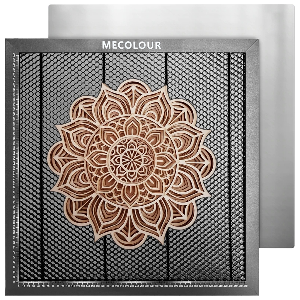 Favos De Mel Placa Alumínio Para Escultora Gravador Laser Mecolour