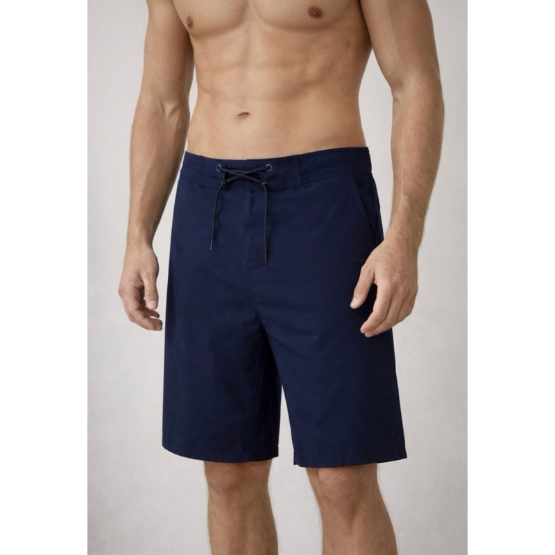 Bermuda Short Elastano Tactel Masculina Lisa Básica Esporte Academia Surf Praia