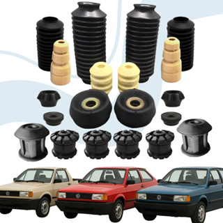 Kit Coxim Batente Dianteiro E Traseiro Gol Quadrado Parati em Oferta na Shopee