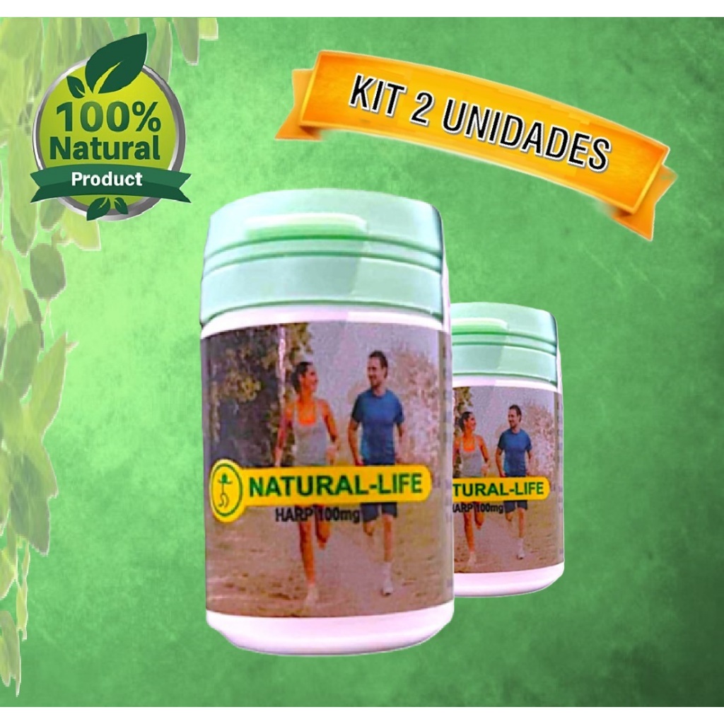 NATURAL LIFE HARP 100 Kit 2 Potes 30 caps.