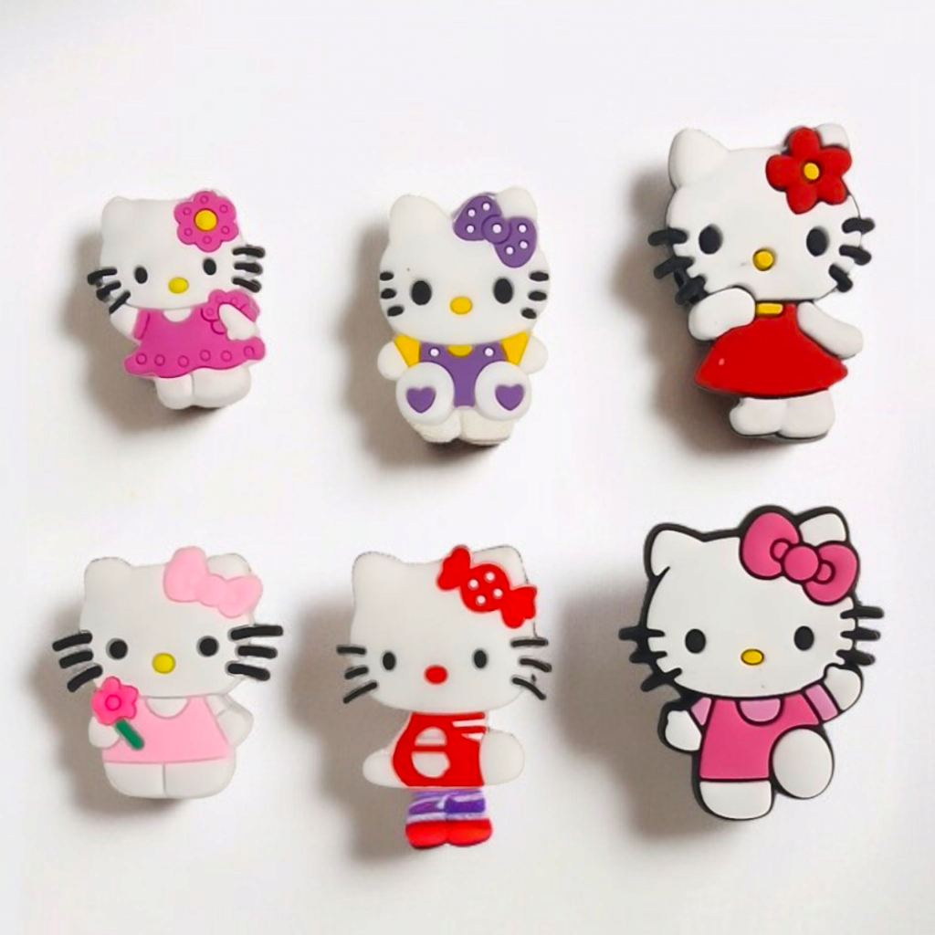 6 Pins Bottons para Babuche – Apliques Decorativos Sandália Feminina