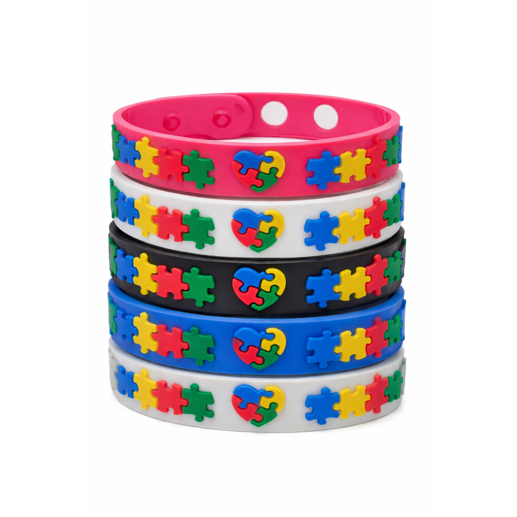 Pulseira Identificação Autista – Segurança e Conforto – Cores Variadas em Oferta na Shopee