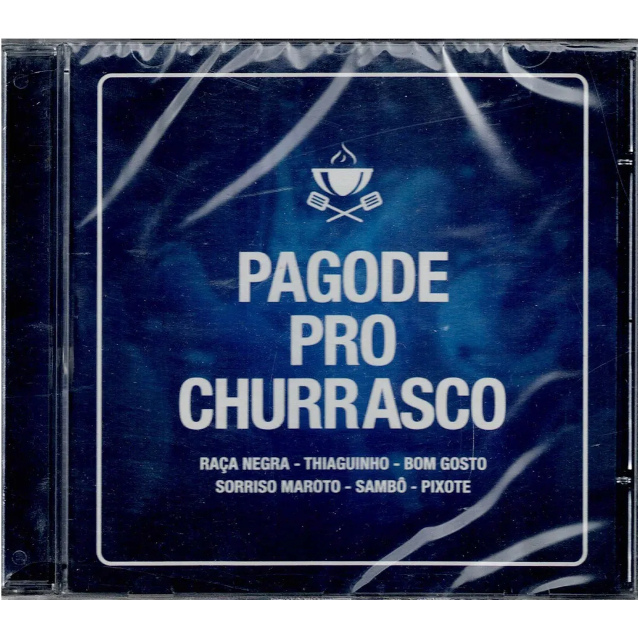 Cd Pagode Pro Churrasco Samba THIAGUINHO Sorriso Maroto RAÇA NEGRA ORIGINAL 2018  Lacrado