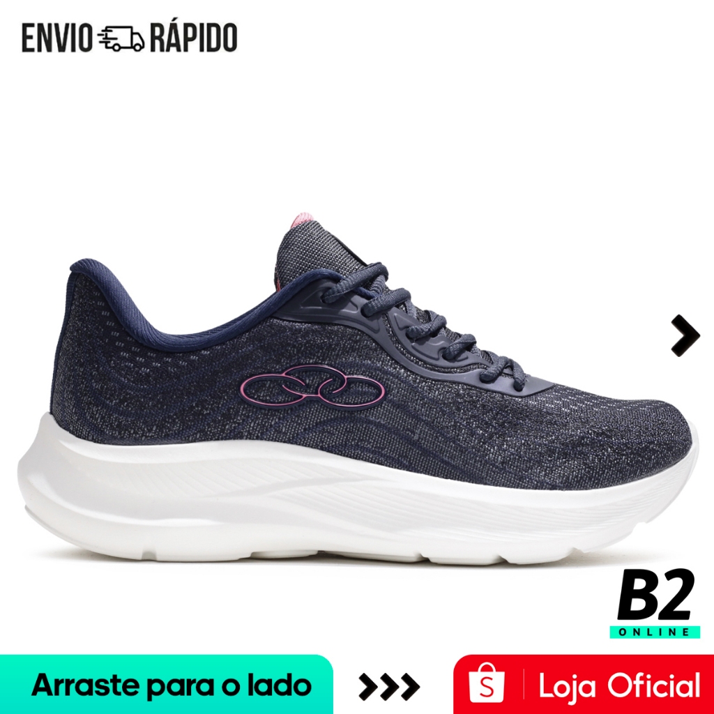 Tênis Olympikus Venus 3 Feminino Original Com Nota Fiscal e Garantia em Oferta na Shopee