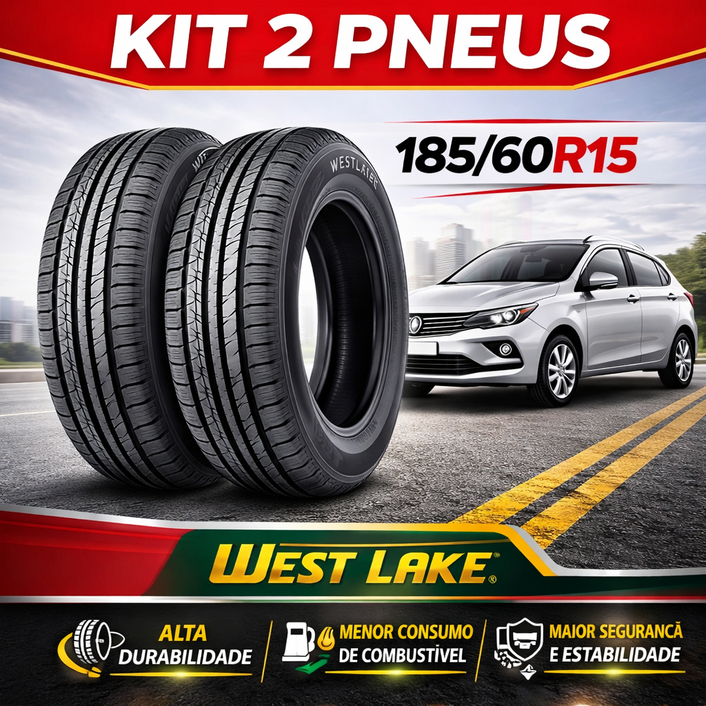 Kit 2 Pneus 185/60R15 WestLake Zupereco Z-108 84H