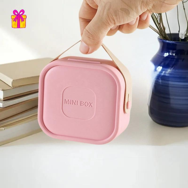 Caixa De Armazenamento De Joias Portátil Organizador De Viagem Estojo PP Brincos Nelace Anel Display