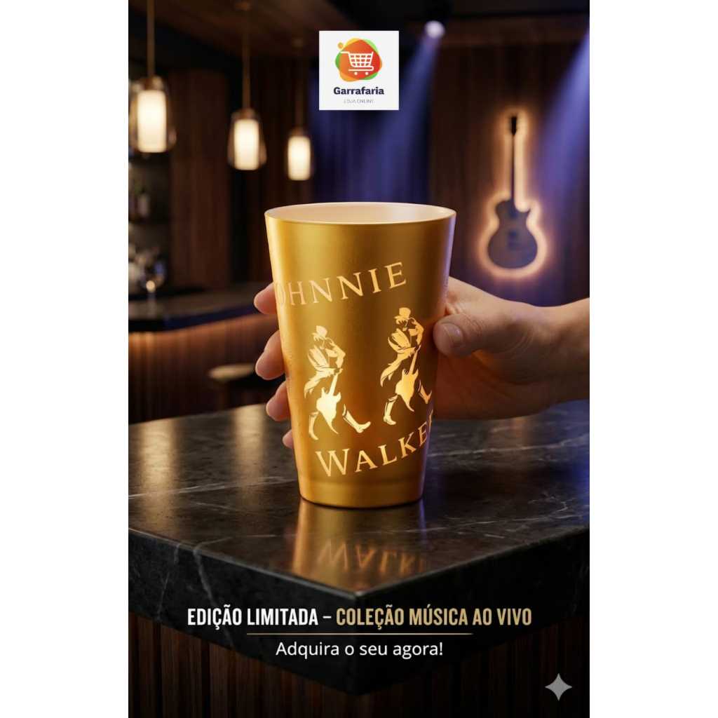 Copo Johnnie Walker Edição Especial Colecionador - Premium Show DJ Alok / Música ao Vivo