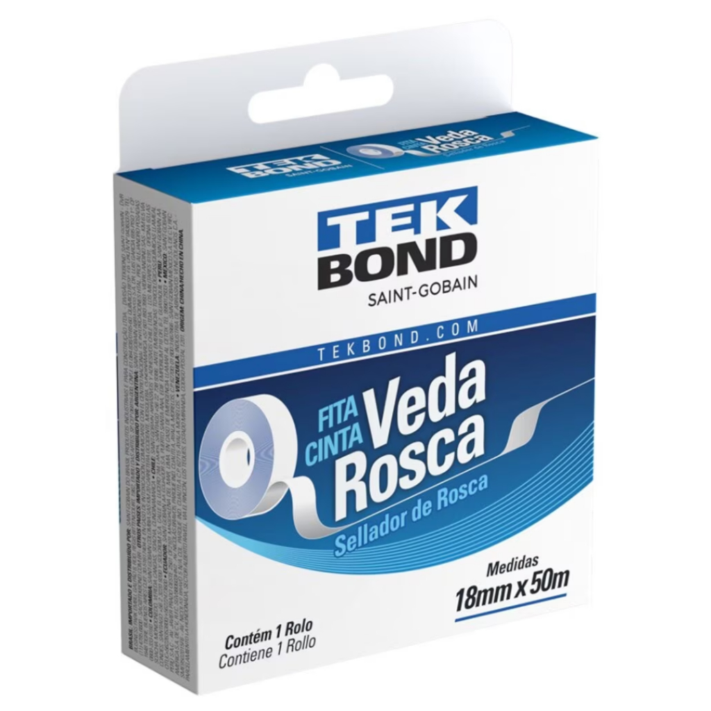 Fita Veda Rosca 18,0mm X 50m - TekBond