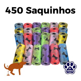 Kit de Saquinhos para Higiene Pet 120/240/480 Unidades (Refil) para Cachorro e Gato em Oferta na Shopee