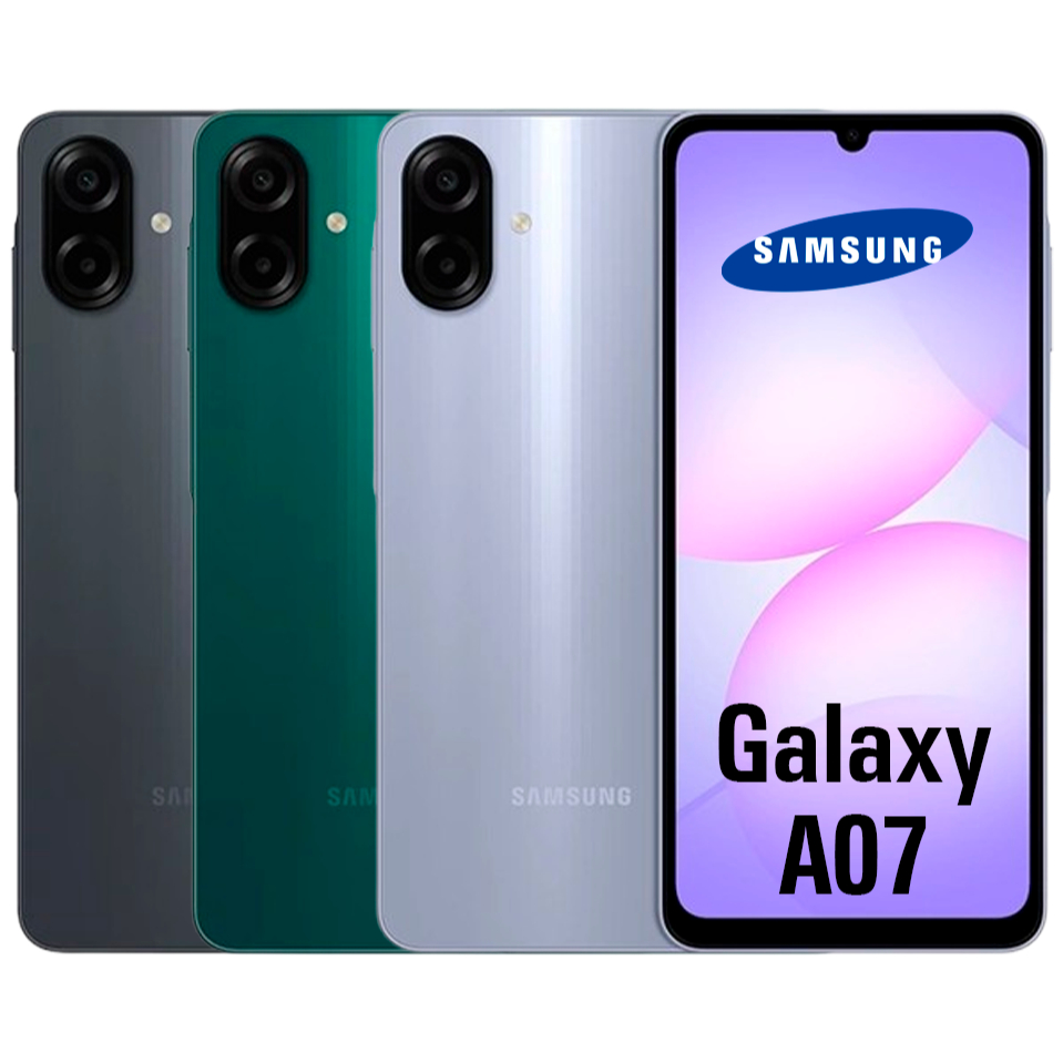 Celular Samsung Galaxy A07 Dual SIM Tela 6.7" Câmera 50MP + Frontal 8MP 128GB 64GB 4GB Ram
