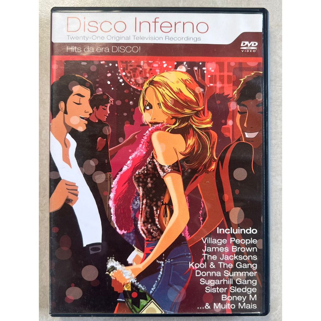 Dvd Disco Inferno 2003 Hits Da Era Disco, Original