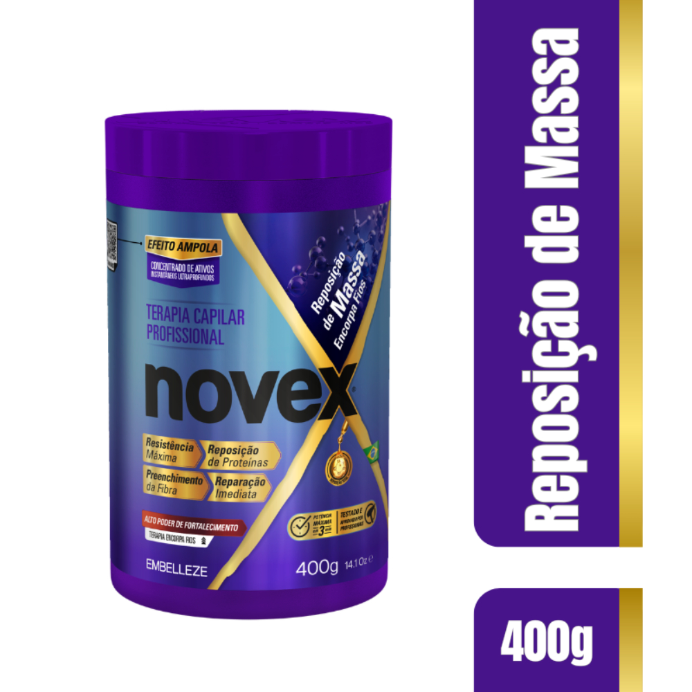 Creme de Tratamento Novex Reposição de Massa 400g