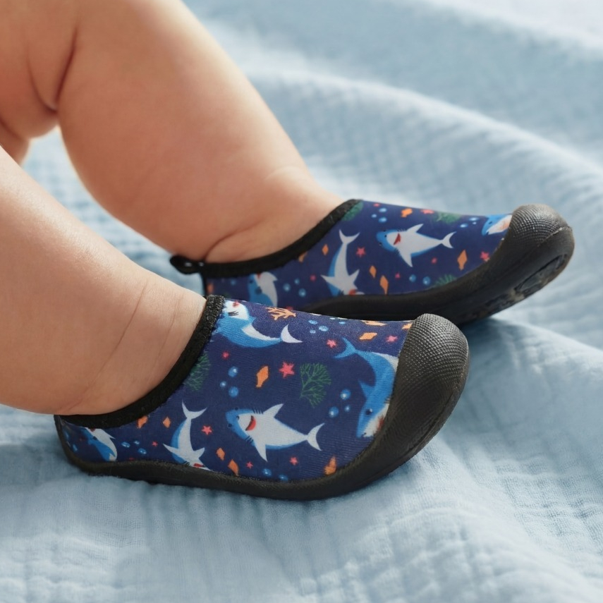 Sapatinho Bebê Menino Tênis Meia Antiderrapante Divertido