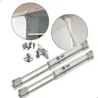 kit 2 pistão à gás com amortecedor para porta armário cozinha abre para cima HD