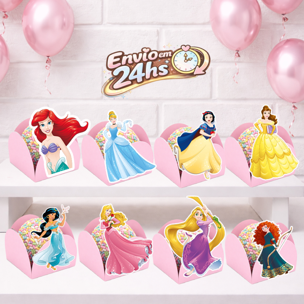 FORMINHA DE DOCE PERSONALIZADO PRINCESAS DISNEY ENVIO IMEDIATO FAZEMOS EM TODOS OS TEMAS PARA BRIGADEIRO BEIJINHO