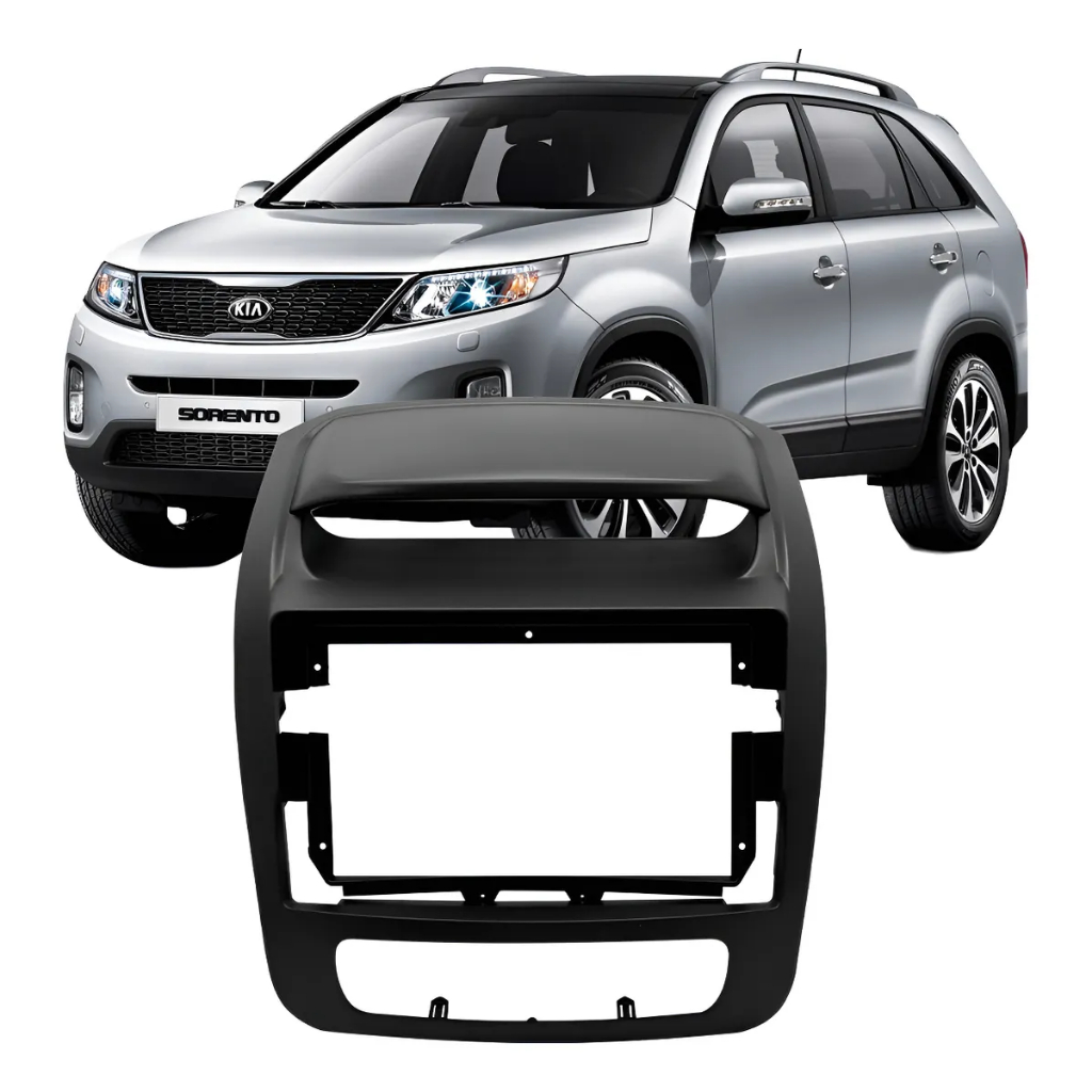 Moldura Multimidia 9 Polegadas 2din Kia Sorento 2013 A 2014