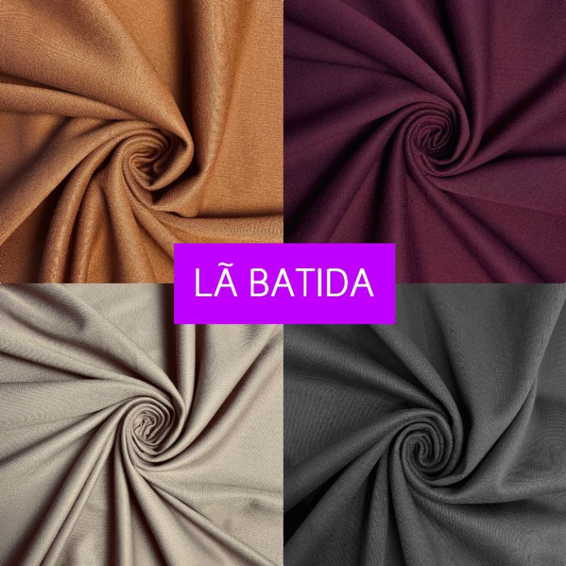 1 METRO DO TECIDO LÃ BATIDA LISA