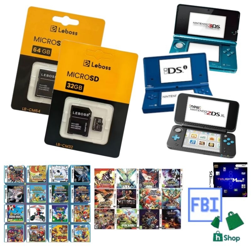 micro sd ja configurado para nintendo 3ds , nintendo dsi