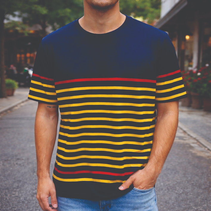 Camisa Masculina Algodão Camisa Listrada Camisa Masculina Estilosa Algodão Mercerizado