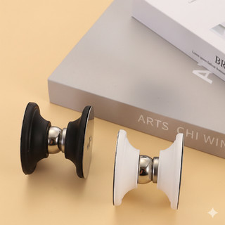 Kit 2/3/4/ Prendedor Porta Magnético Imã Batedor Magnético Fixador Adesivo Imã Inox Com Adesivo
