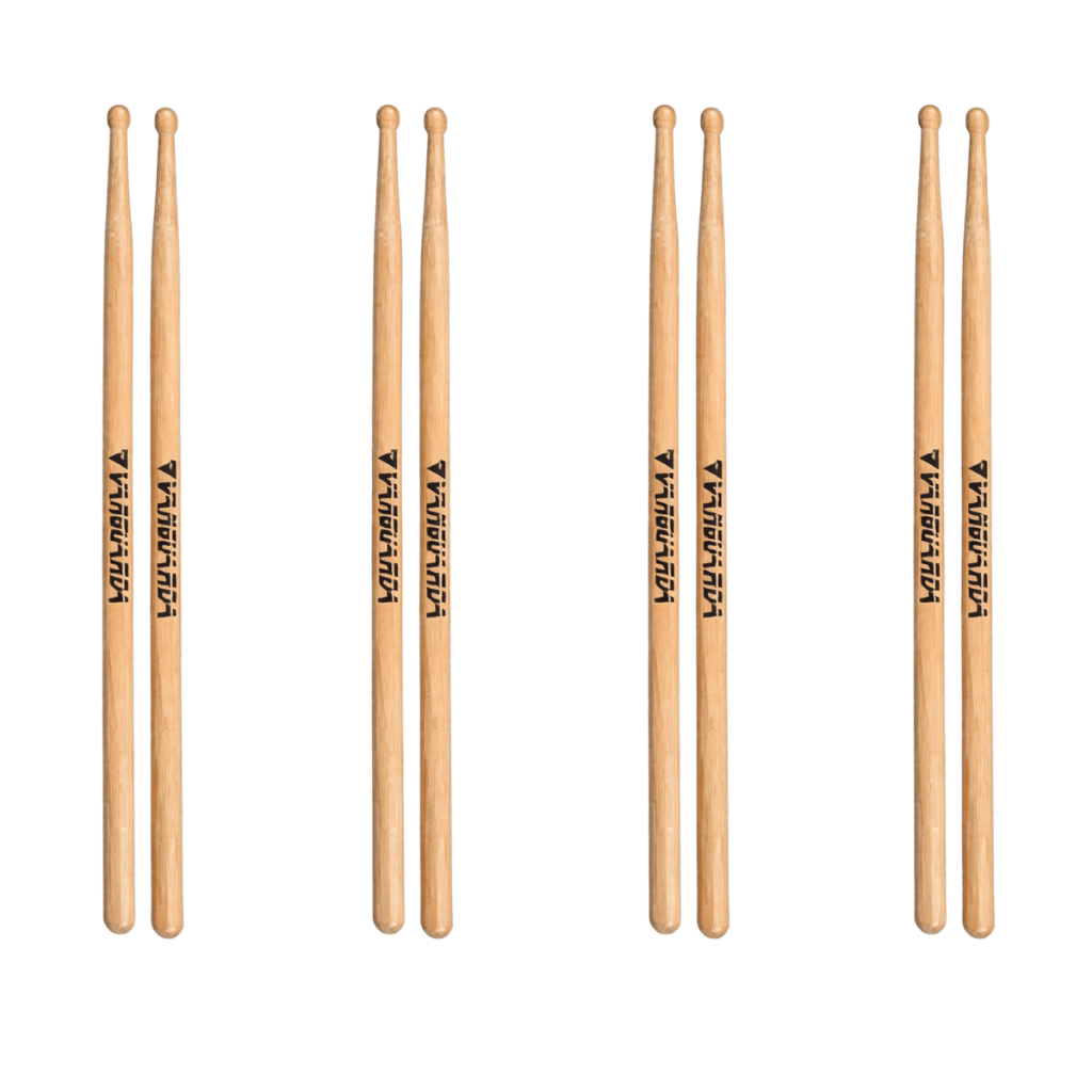 4 Pares Baqueta Vanguarda 5A Marfim Spanking Liverpool Profissional Percussão